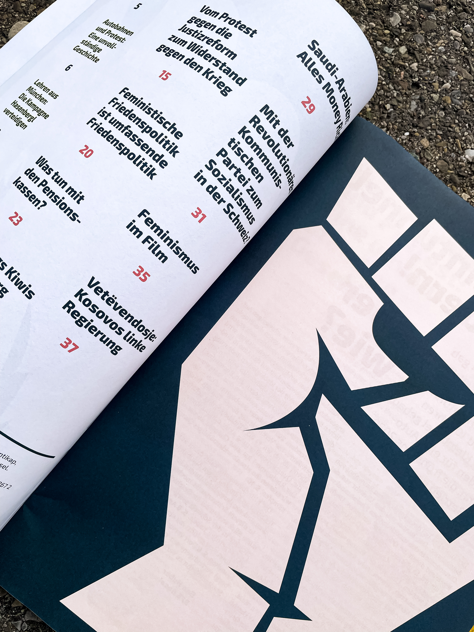 Magazine of sozialismus.ch