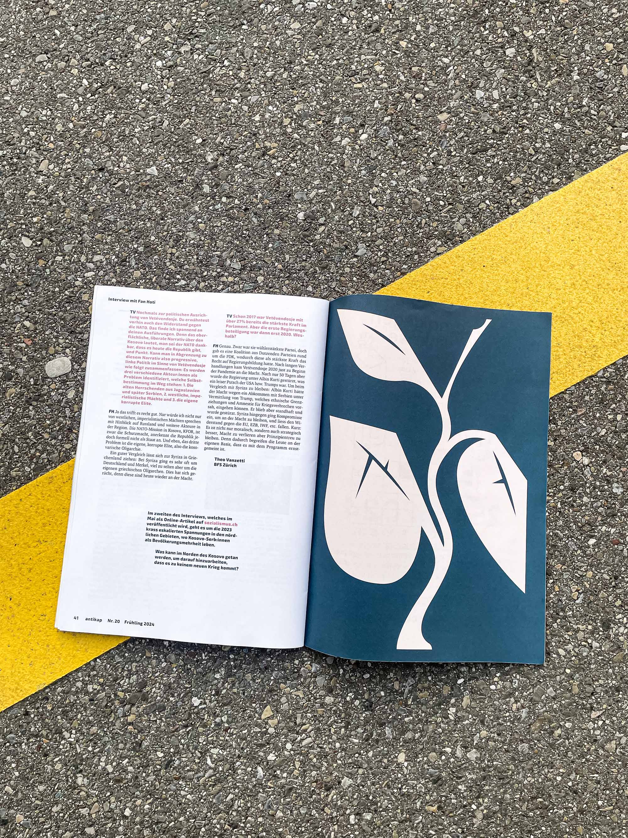 Magazine of sozialismus.ch