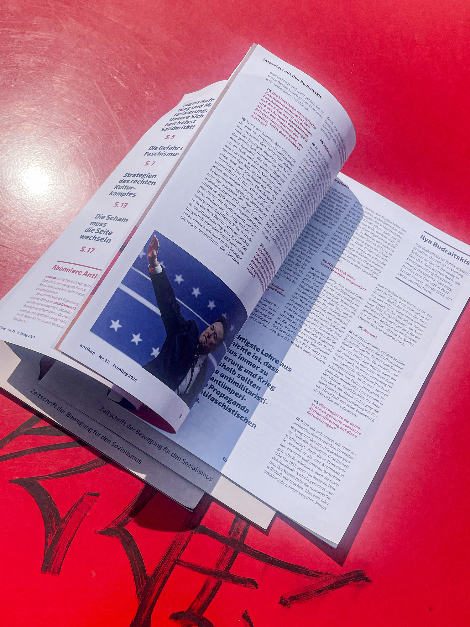 Magazine of sozialismus.ch