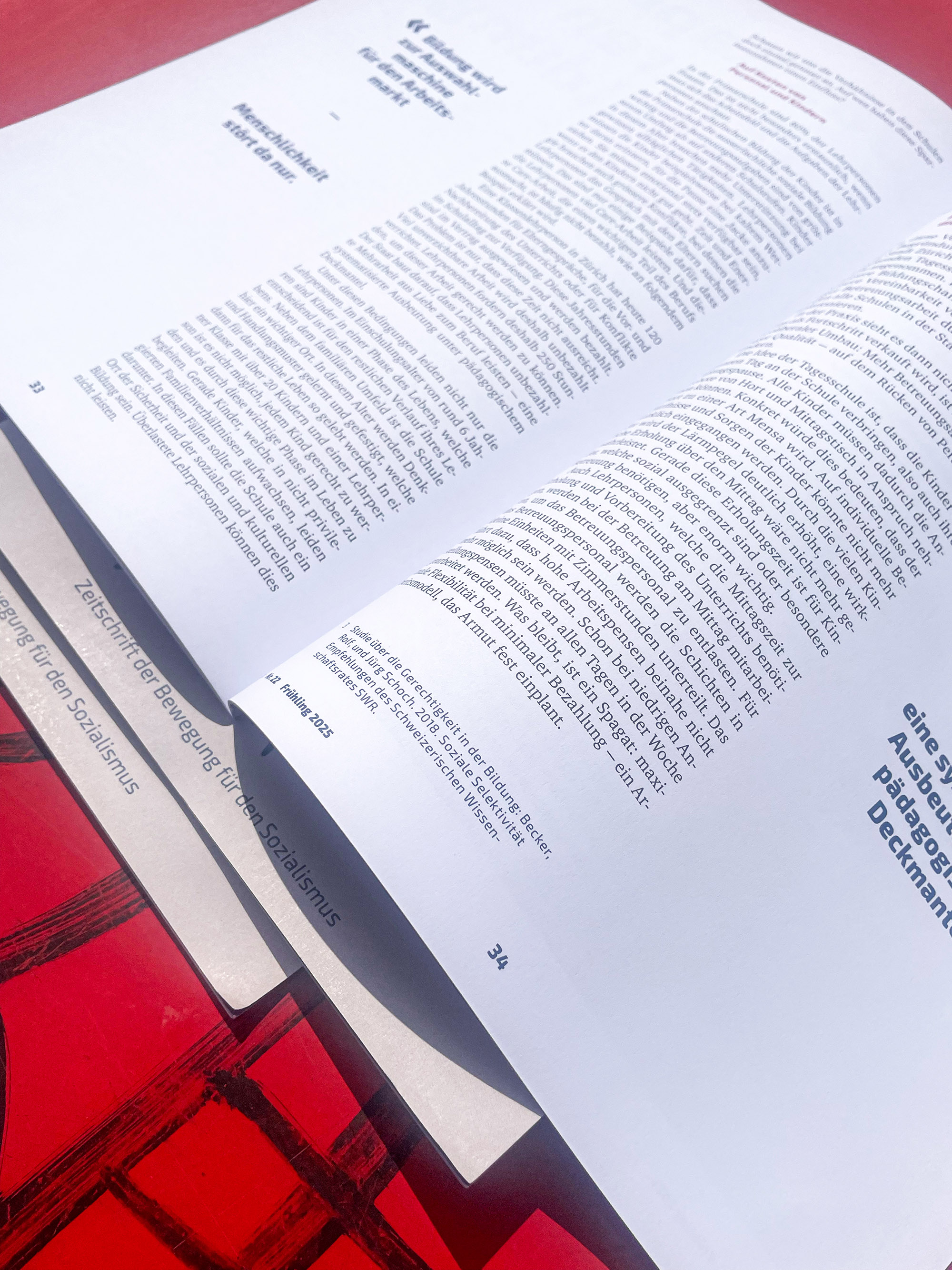 Magazine of sozialismus.ch