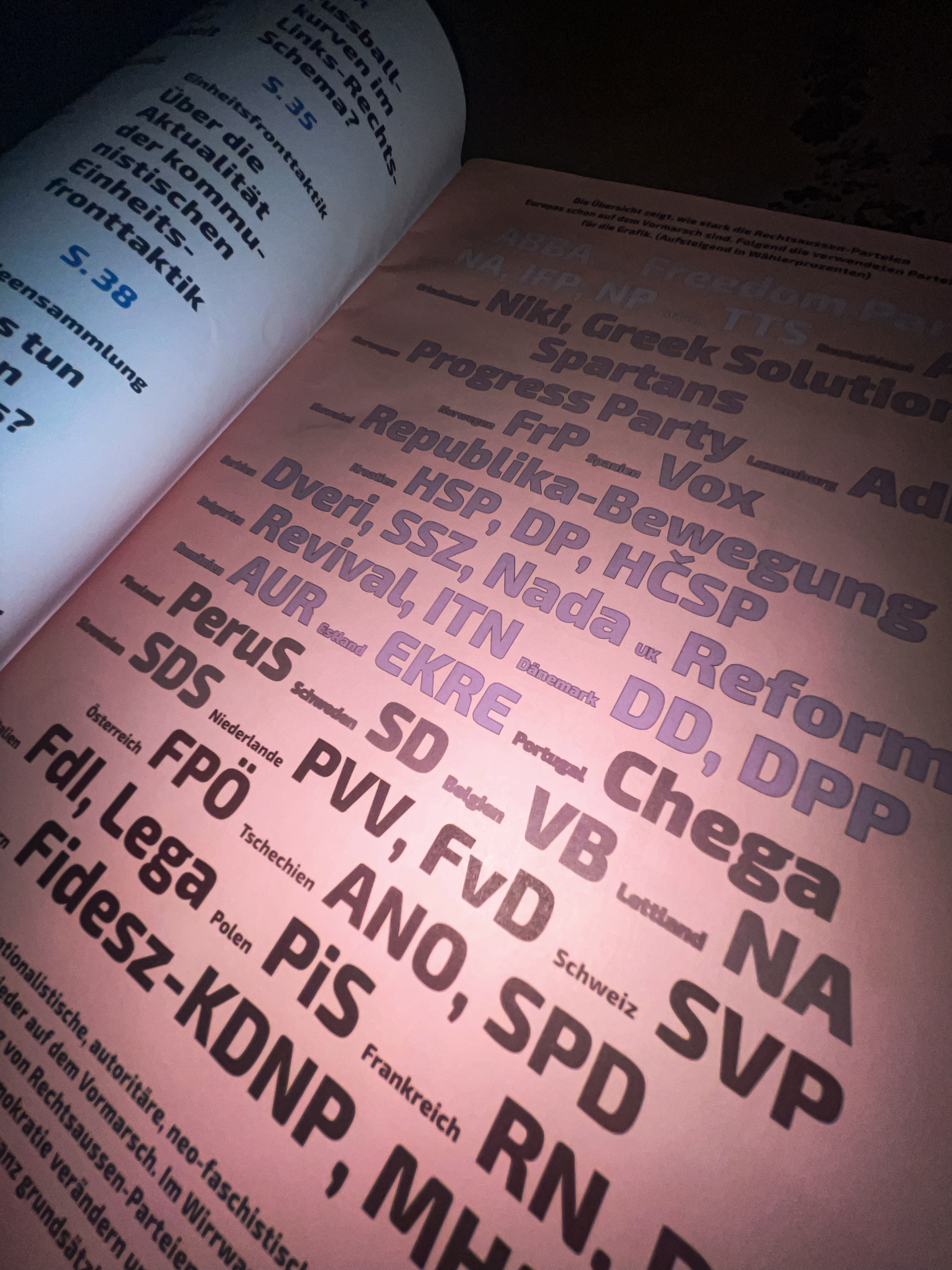 Magazine of sozialismus.ch