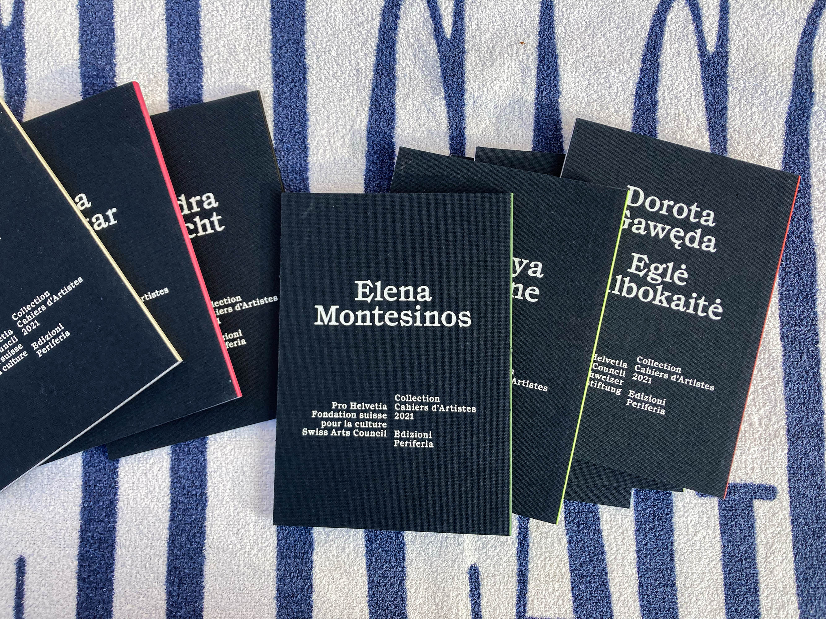 Typo for Cahier d’Artistes 2021.  