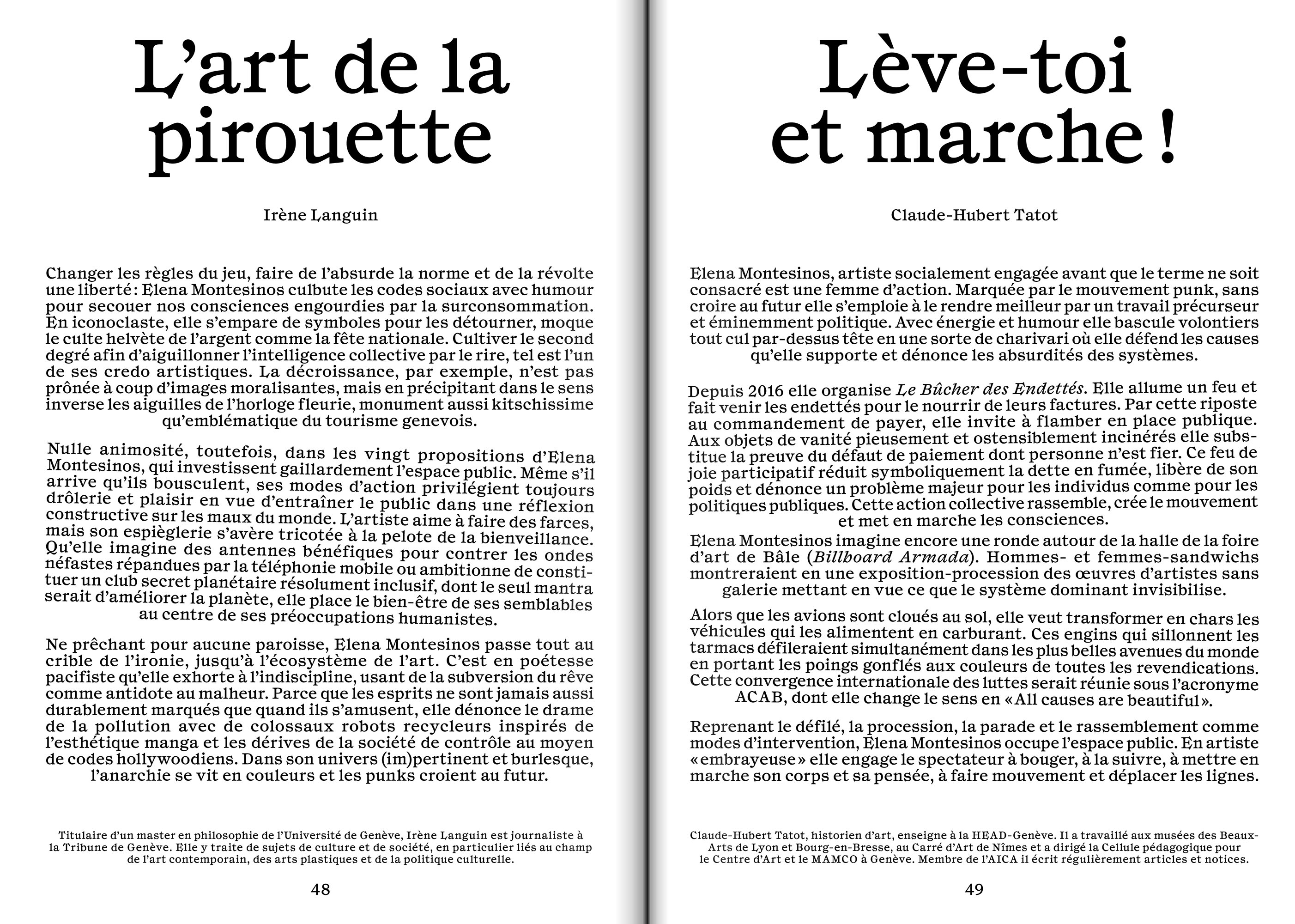 Cahier d’Artistes