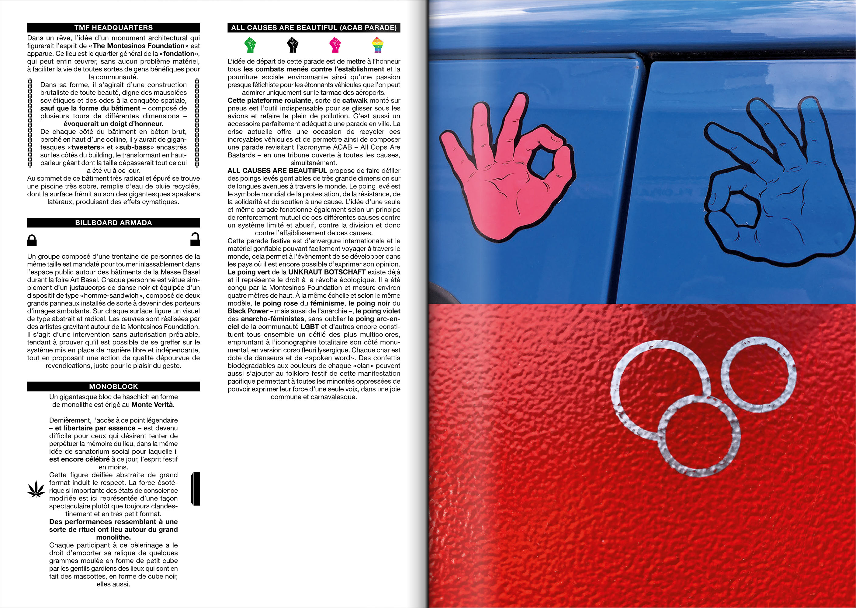 Cahier d’Artistes