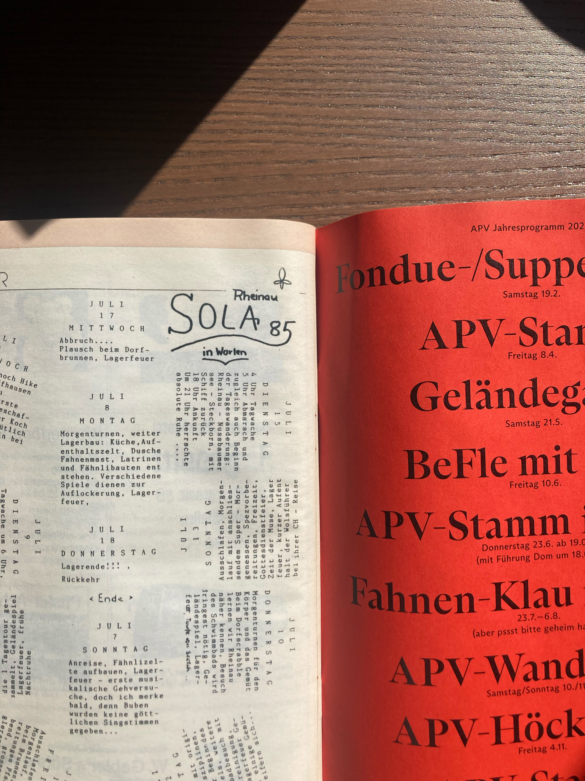 Magazine of the Scouts Helveter