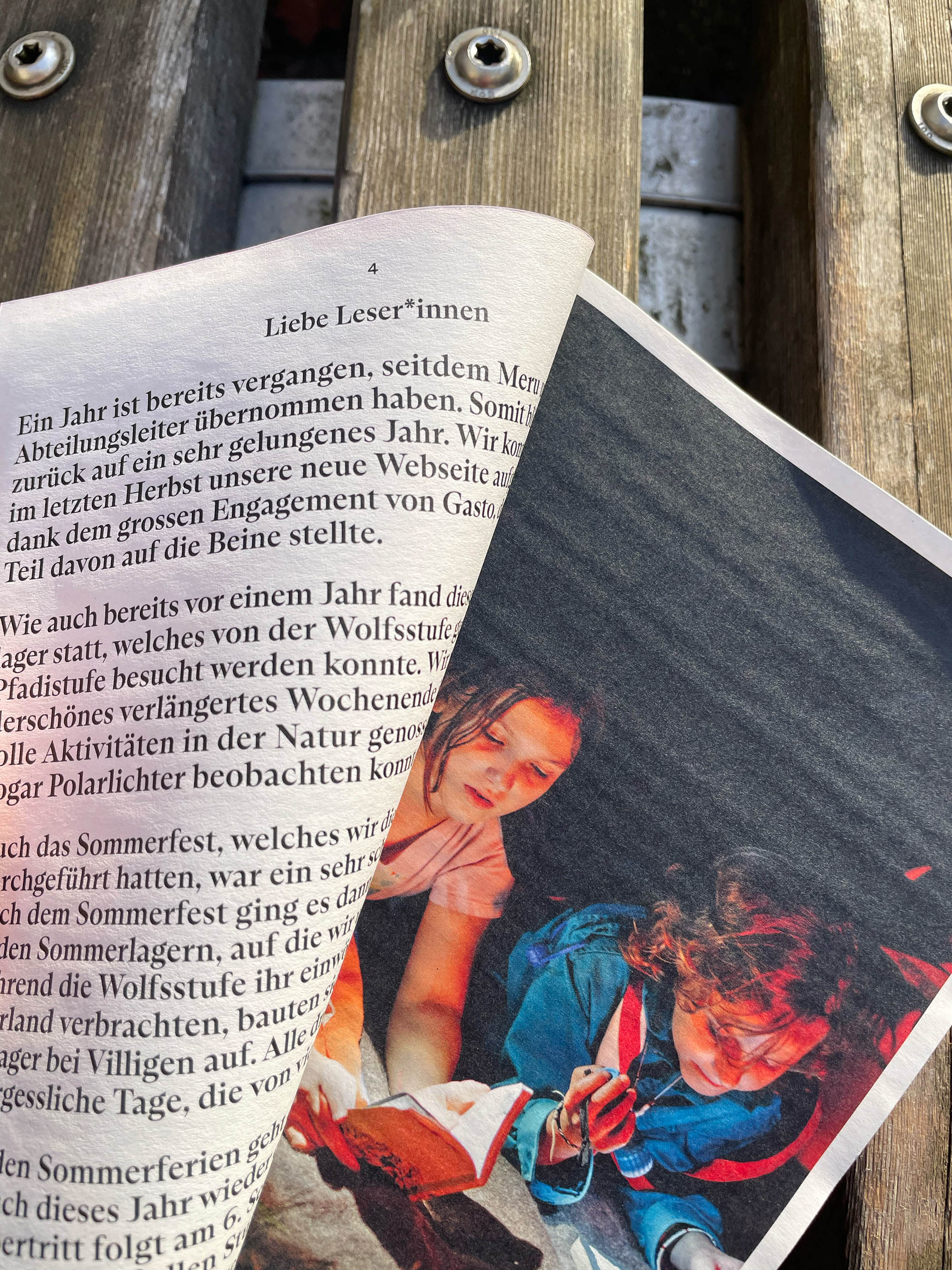 Magazine of the Scouts Helveter