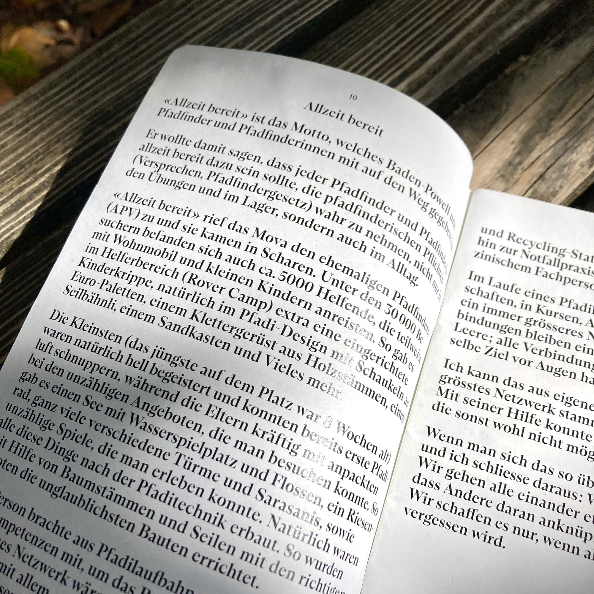 Magazine of the Scouts Helveter